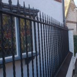 Fence rails with detail