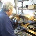 Brian at the work bench